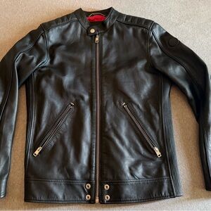 Diesel Black Leather Jacket